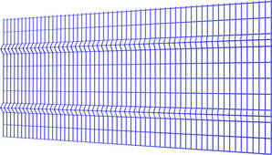 Панель сварная (сетка 3d С-150) диаметр прутков 5 мм 1500х3090 мм купить, заказать, цена, стоимость
